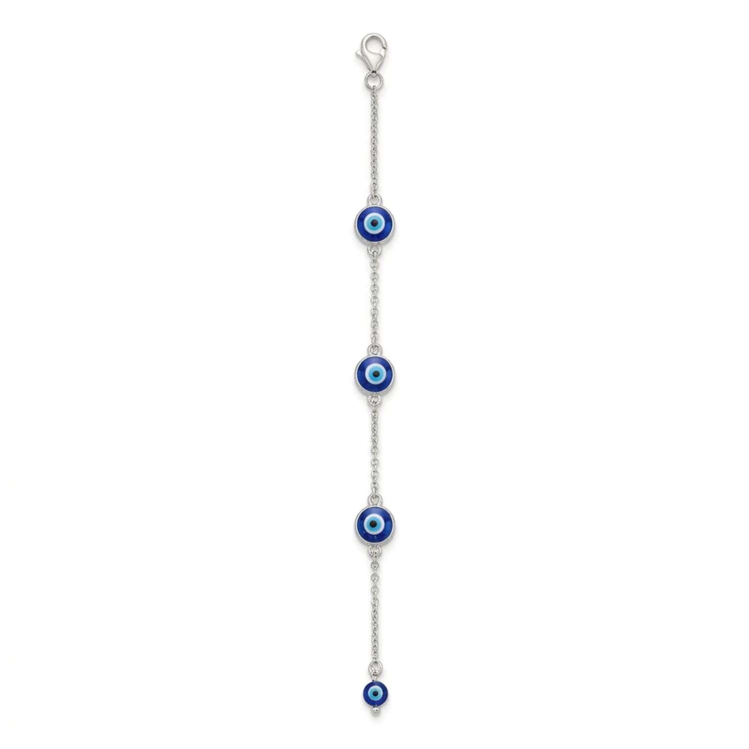 Wholesale Women's Evil Eye 925 Sterling Silver Bracelet