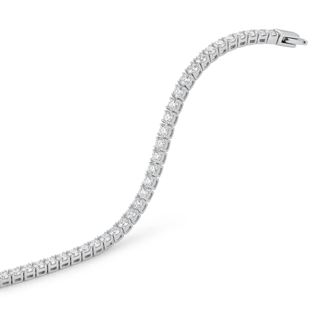 Wholesale Women's Waterway Design 925 Sterling Silver Bracelet